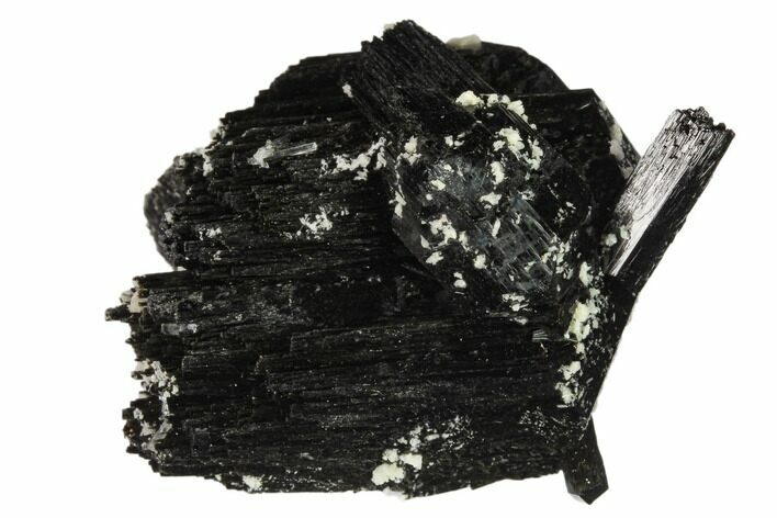 Black Tourmaline (Schorl) Crystals with Orthoclase - Namibia #132210
